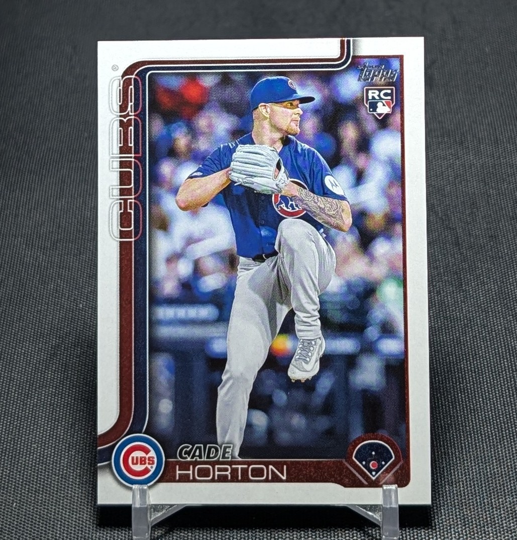 Cade Horton Rookie RC 2025 Topps Update Series Baseball Card #US140 Chicago Cubs