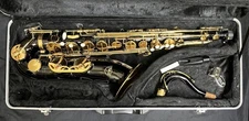 OPUS USA ALTO SAXOPHONE BLACK & GOLD W/CASE (MVP031780)