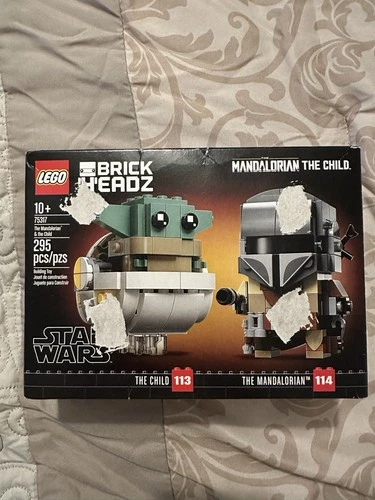 Retired Lego Set #75317 Brick Headz Star Wars The Mandalorian & the Child NIB