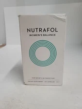 Nutrafol Women's Balance Hair Growth Nutraceutical 120 Capsules Exp3/27