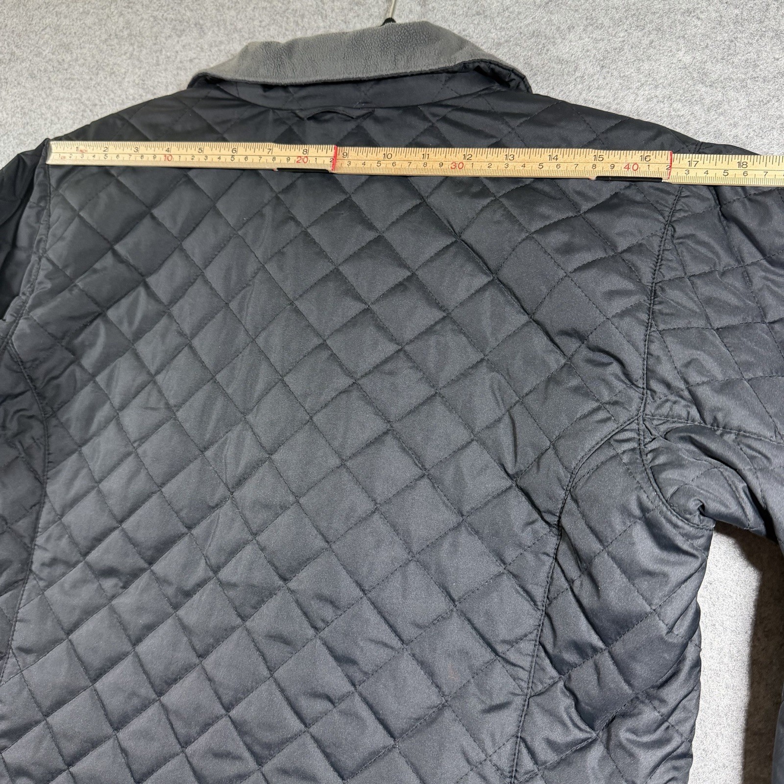 Vintage Columbia Core Interchange Jacket Womens M Black Quilted Insulated Coat thumbnail 9
