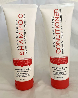 NWOB Dennis Bernard 4Bond N'Plex Bond Building Shampoo & Conditioner 8oz SEALED