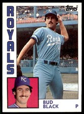 1984 Topps Bud Black C Baseball Cards #26