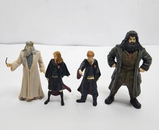 Harry Potter Action Figures Collection X4 Hagrid Dumbledore 4" Warner Bros