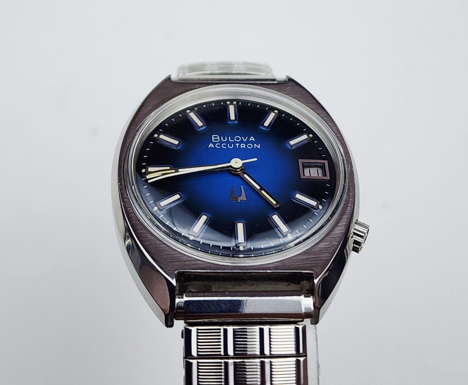 Men's Vintage 1974 TUNING FORK Watch BULOVA ACCUTRON Cal.2181