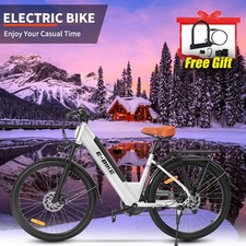 NEW E-Bike 26'' Electric Bike for Adults 750W Motor City Bicycle Commuter Ebike
