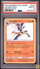 Lucario Holo SV22/SV94 Hidden Fates Pokemon PSA 10 on eBay