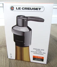 NEW LE CREUSET SPARKLING WINE STOPPER SW 101 BOTTLE