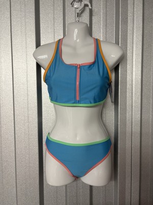 Marks & Spencer Sun Smart chlorbeständiges Bikini-Set Bademode 15-16 Jahre Blau