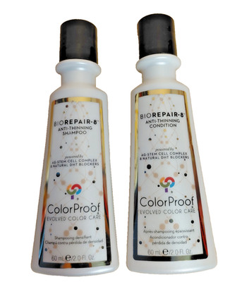 ColorProof Bio Repair-8 Anti-Thinning Shampoo & Conditioner 2 oz set