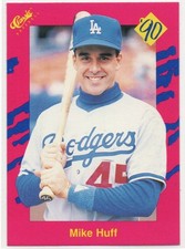 Mike Huff 1990 Classic Update #24 Rookie Card Los Angeles Dodgers #2. rookie card picture