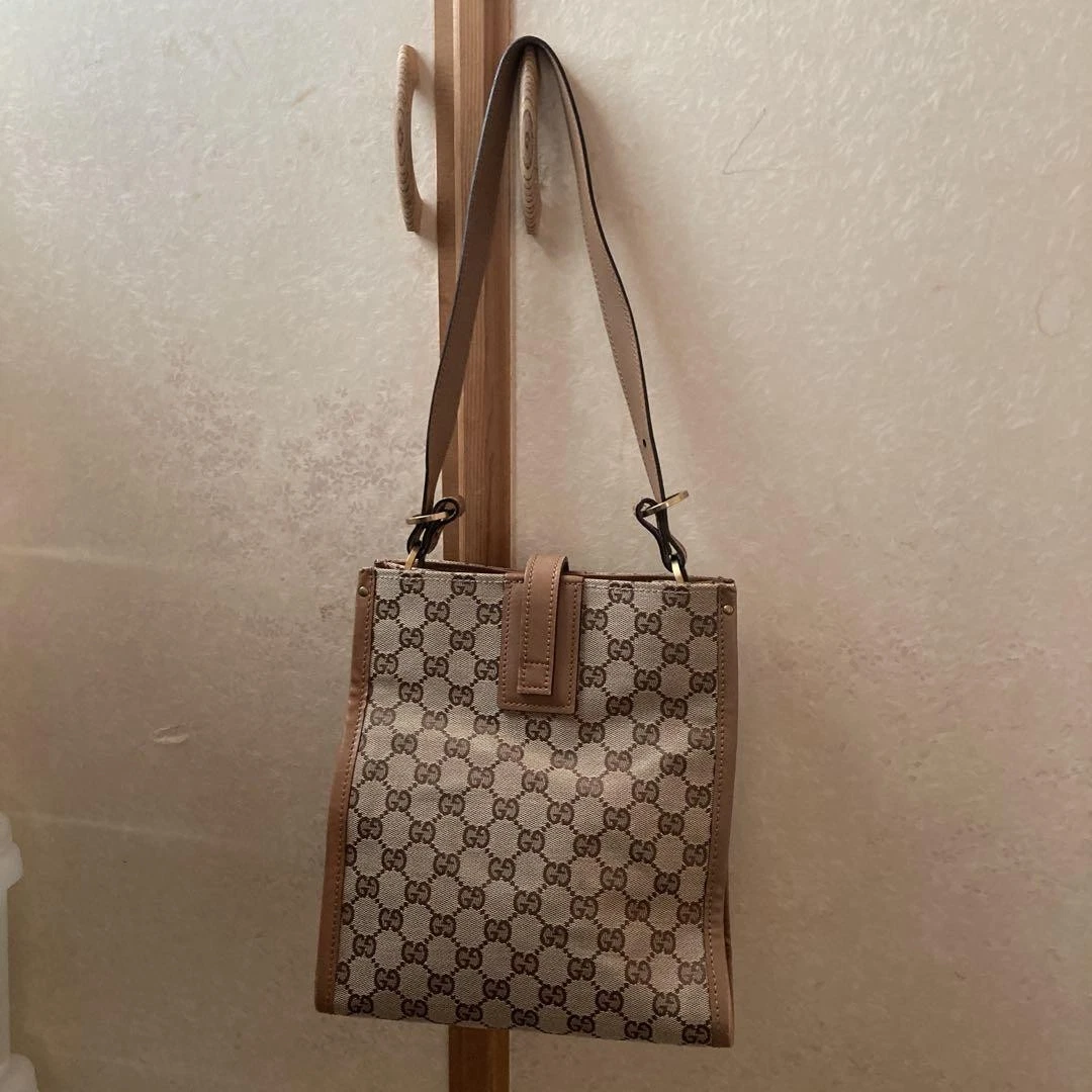Sac à bandoulière Gucci motif Gg beige toile sac à main créateur tous les jours