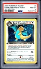 2000 POKEMON TEAM ROCKET #5 DARK DRAGONITE 1ST EDITION HOLO PSA 8