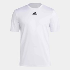 Adidas Mens PreGame SS Badge of Sport Tee HT3966 Retail 30