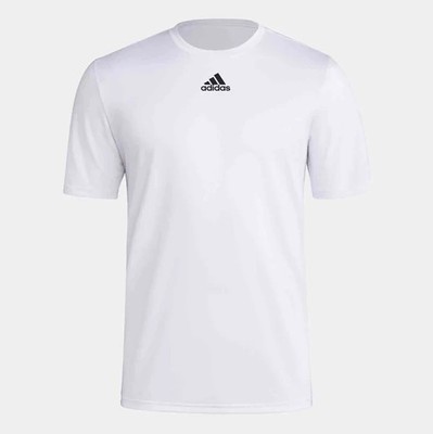 Adidas Mens PreGame SS Badge of Sport Tee HT3966 Retail $30