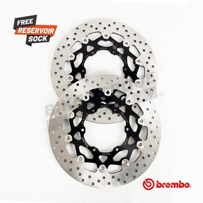 BREMBO SCHWIMMENDE BREMSSCHEIBEN PAAR VORNE passend für BMW F700 GS 2013-