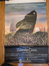 Watership Down - Original GIANT 40x60 UK cinema/subway movie theater poster