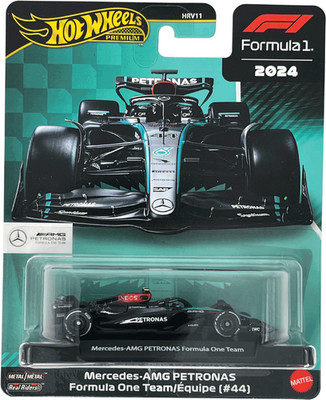 1:64 Hot Wheels Formel 1 F1 Premium 2024 Lewis Hamilton #44 Mercedes-AMG F1 Team