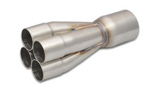 Vibrant Performance Exhaust Header Collector 4-1 Merge Collector Universal