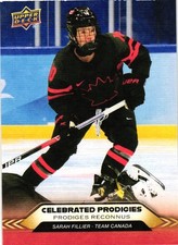 2026-27 Tim Hortons Celebrated Prodigies Sarah Fillier Team Canada #CP-14