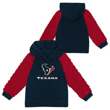 NFL Houston Texans Infant Pullover 2T  3T Fleece Hoodie Athleisure Sporty NWT