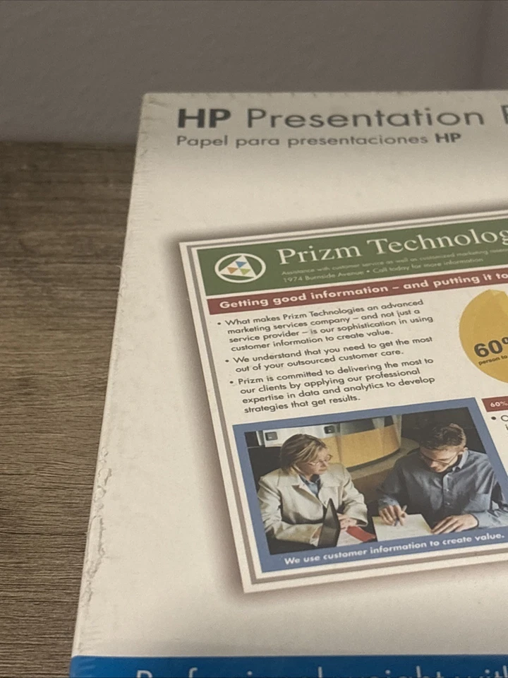 HP Soft Gloss Presentation Laser Paper 200 Sheets 8.5x11 Q6541A NEW - Image 4 of 4
