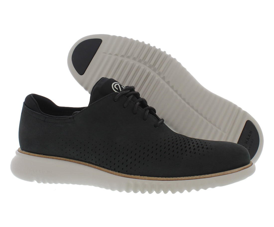 Cole Haan 2Zerogrand Lsr Wing Mens Shoes Size 12 Color Black NubuckGry 31190₽