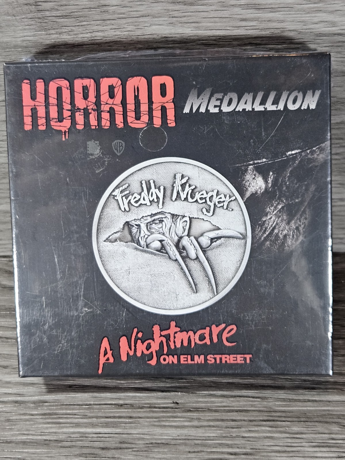 Limited Edition A Nightmare on Elm Street Metal Medallion Only 5000 Numbered