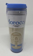 Starbucks Coffee Icon City Collection Morocco Travel Tumbler 12 oz Cup Mug