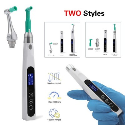 Dental Electric Wireless Hygiene Prophy Polishing Handpiece 360° Swivel Polisher