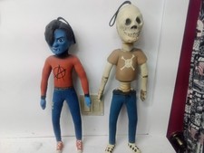 2 Vintage Hanging Latex Halloween Props Never...