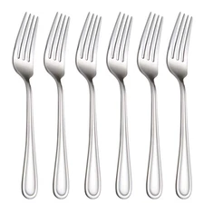 Salad Forks Set Of 6, Flatware Fork 7-Inch, Stainless Steel Table Fork