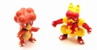 Magmar + Magby Vintage 1999 Nintendo Tomy Pokémon CGTSJ figure r7