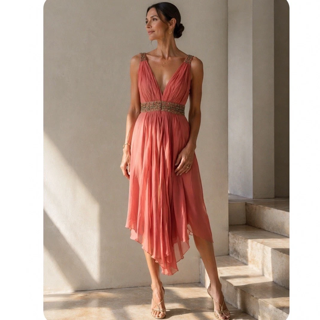 sachin and babi light blue dress Bride – Taller Marmo Boutique main image 0