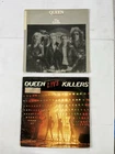 Lot of (2) Queen LP Records - Live Killers & The Game