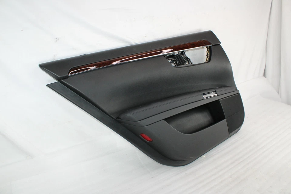 🚀 2007 - 2013 MERCEDES S550 W221 REAR LEFT DRIVER DOOR PANEL W/ SWITCHES OEM - Image 2 of 4