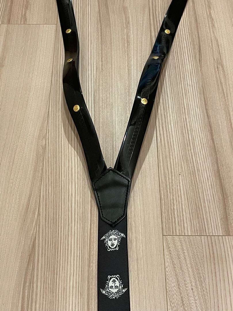 VERSACE Young Suspender Black - 小物