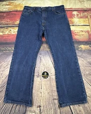 Levi’s Mens Jeans 517 Bootcut 38x30 Actual Dark Wash Blue Denim Cowboy Rodeo