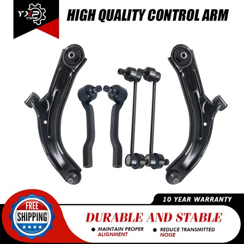 Front Lower Control Arm Tie Rod Kit for 2009-2014 Nissan Cube 2007-2012 Versa - 第 1/6 張圖片