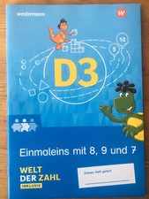 Welt der Zahl inklusiv Einmaleins mit 8, 9 und 7 D3 Westermann 978-3-14-106287-8