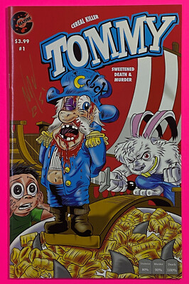 TOMMY #1 B (CREATURE ENTERTAINMENT 2016) CAP'N CRUNCH SIGNED | CEREAL KILLER