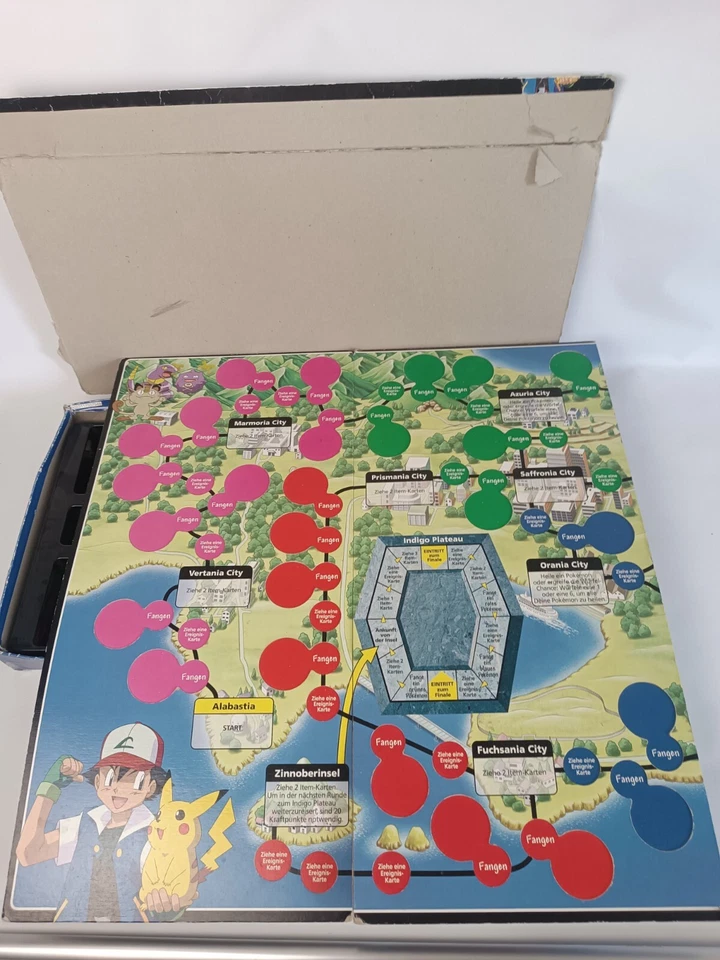 MB Pokémon - Meister Trainer Gesellschaftsspiel - Bild 3 von 4