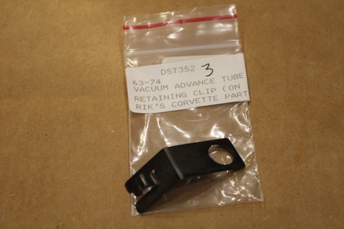 1963-1974 Corvette Vacuum Advance Tube Line Retaining Clip On Intake - Picture 2 of 4