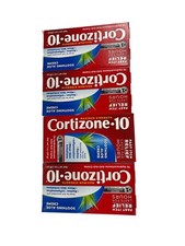 3 Pack 1 oz each Cortizone-10 Anti-Itch Creme w/Soothing Aloe EXP 9/26