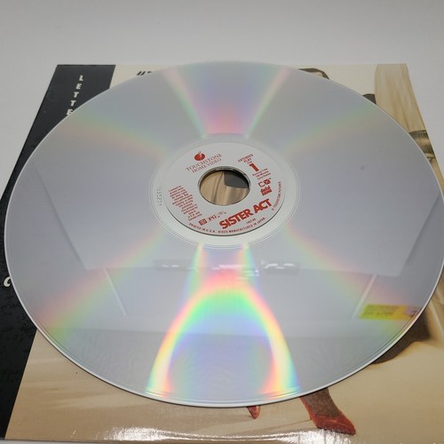 Sister Act LaserDisc Letterbox Edition 1992 Whoopi Goldberg Shrink EXCELLENT - Photo 3/4