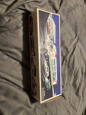 Hess Truck 1997 Toy Truck with 2 Racers New MIB