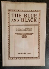 1905 Washington High School Pennsylvania Magazine The Blue & Black Ephemera