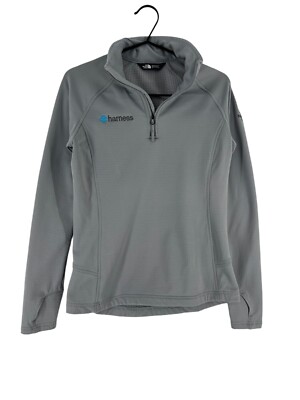 THE NORTH FACE 1/4 Reißverschluss Hals Fleece Pullover Pullover Damen Größe S