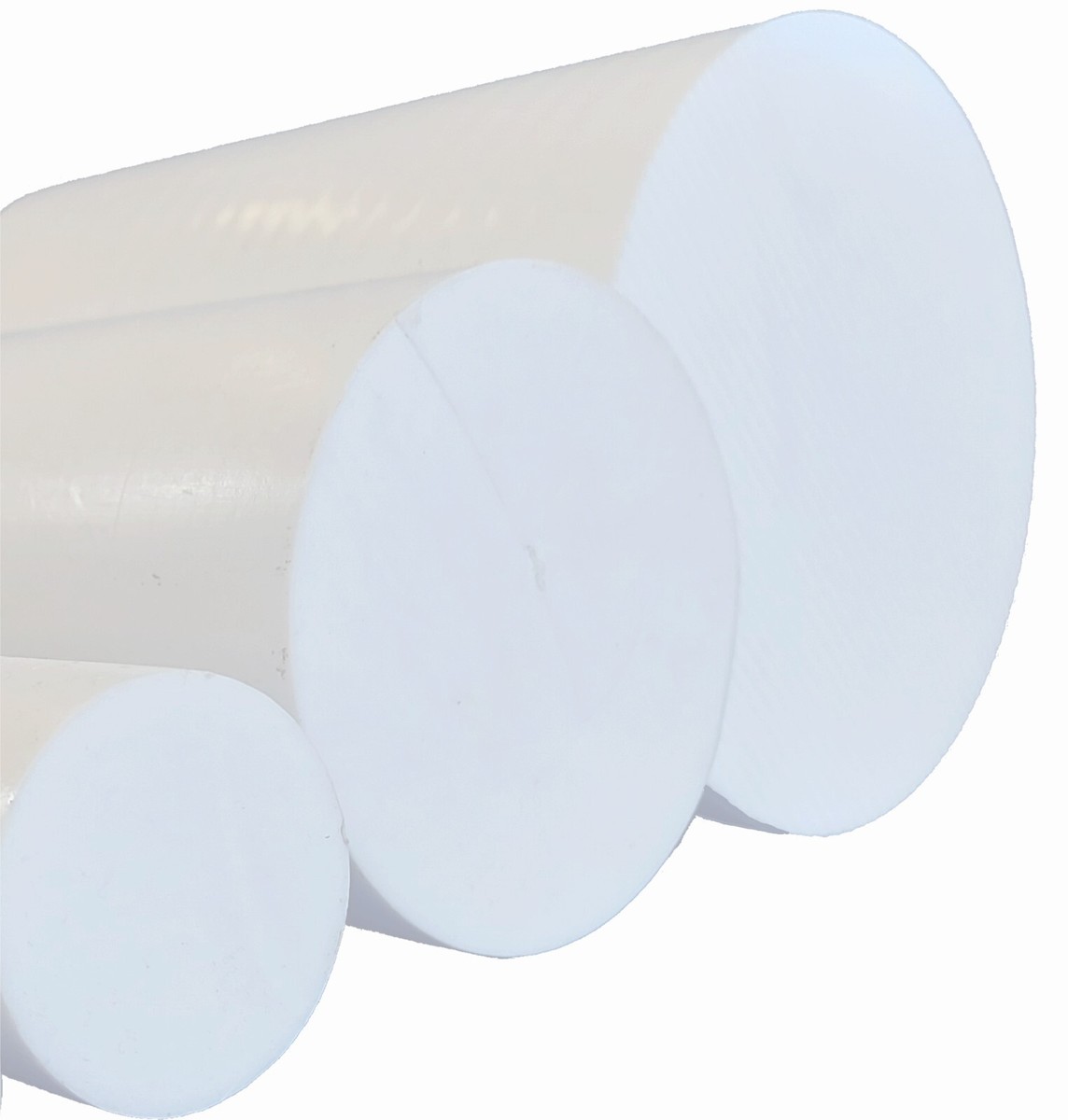 Barra Tondo In PTFE (Teflon) | Bianco Ø 30mm X 100mm | Compatto E Resistente | Per Usi Industriali | Temperature -200°C A +260°C - Foto 8