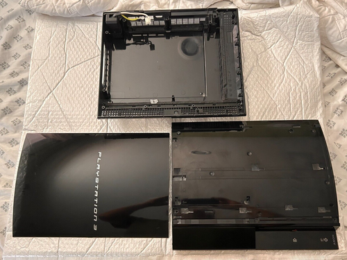 Sony PlayStation 3 Ps3 FAT Top & Bottom Case Shell w/ Screws for ...